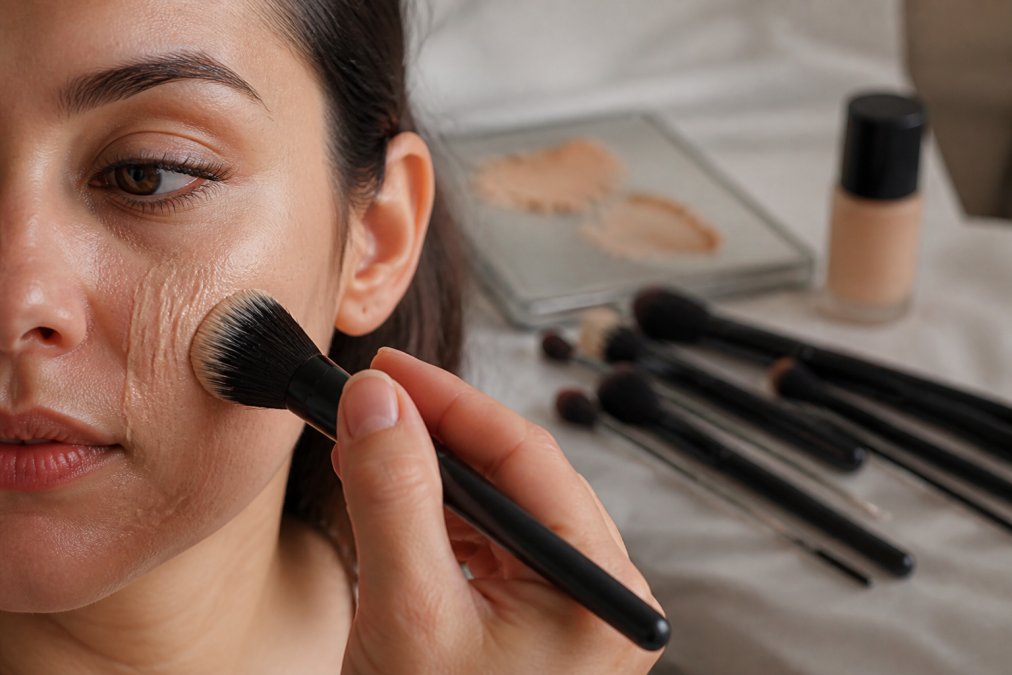 How to Fix Streaky Foundation Application