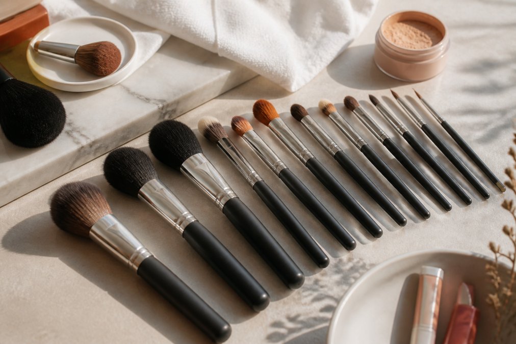 Hypoallergenic Makeup Brushes for Sensitive Skin